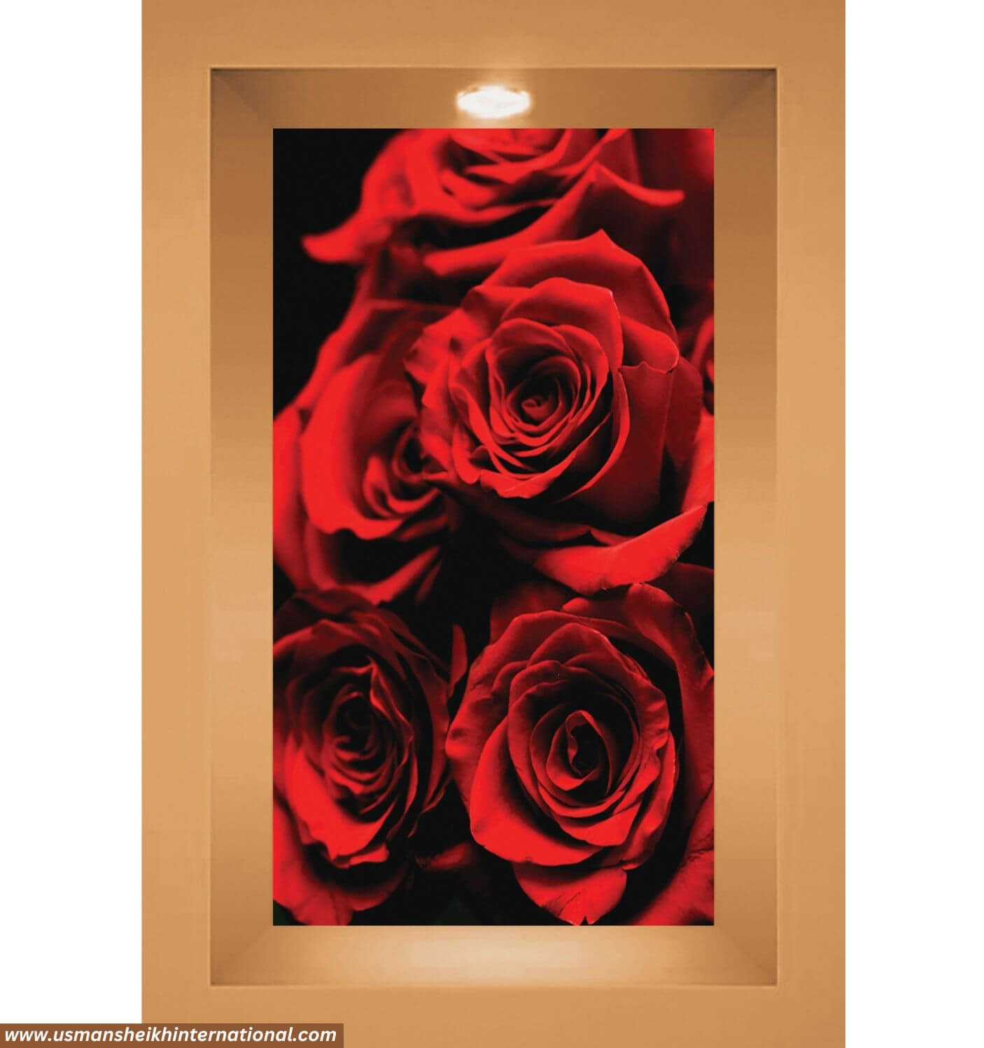 Niche Vases 100 Brown 020 - Image 1